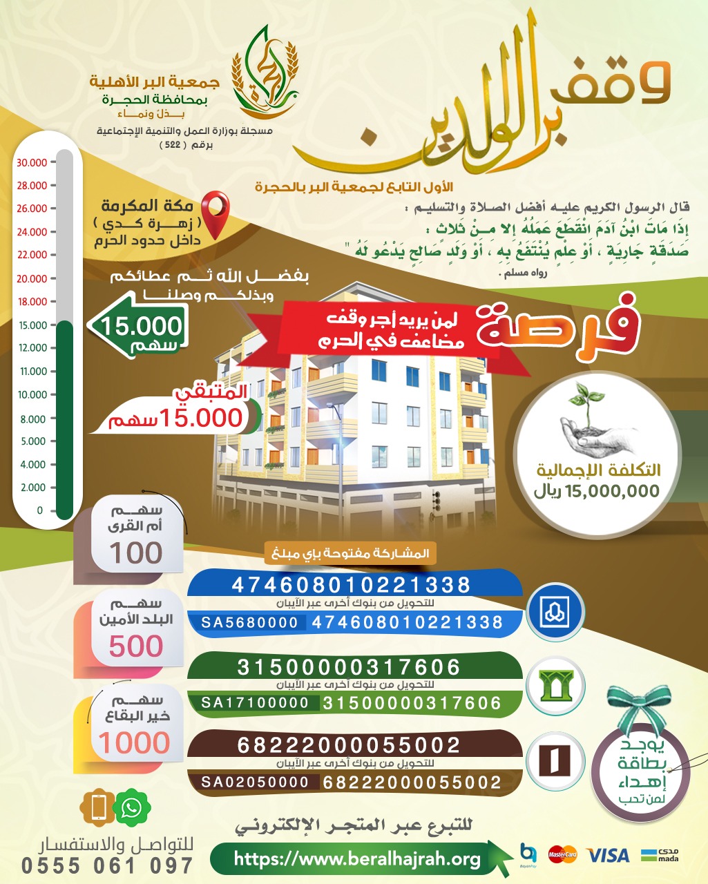 متجر جمعية البر الأهلية بالحجرة